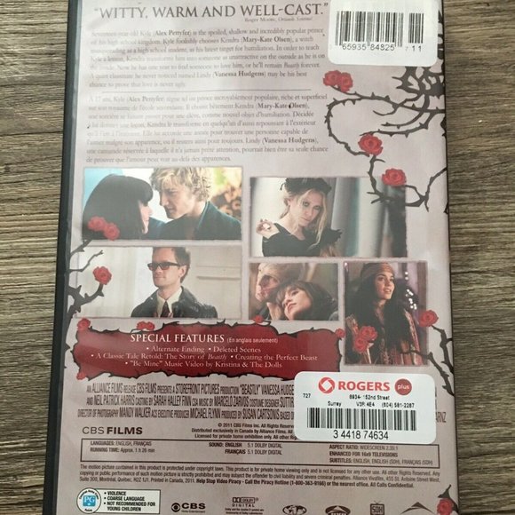 BEASTLY - DVD ROMANTIC DRAMA - Picture 2 of 2